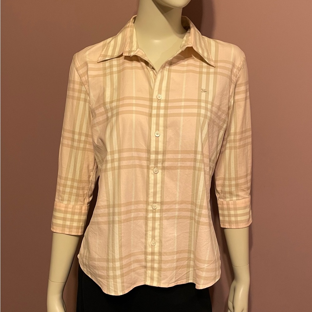 Authentic Burberry button down shirt